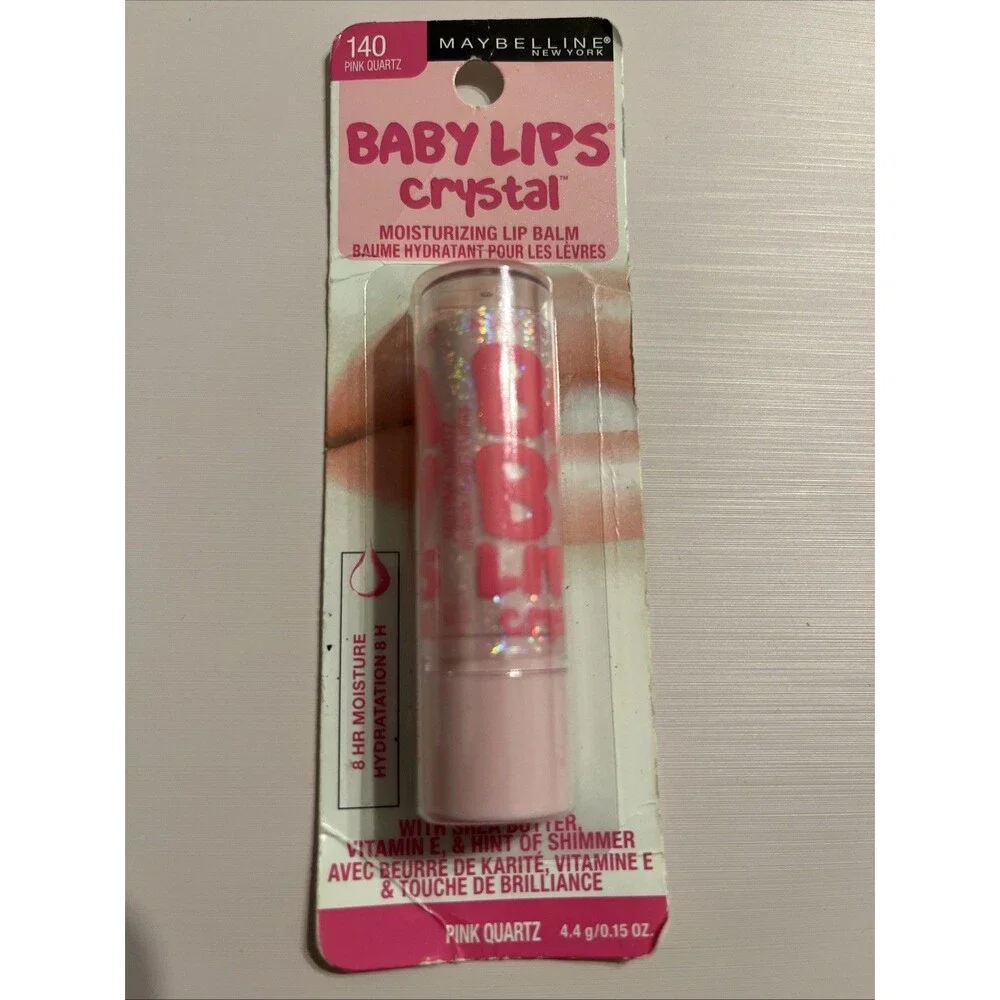 (1) Maybelline Baby Lips Moisturizing Lip Balm, 140 Pink Quartz